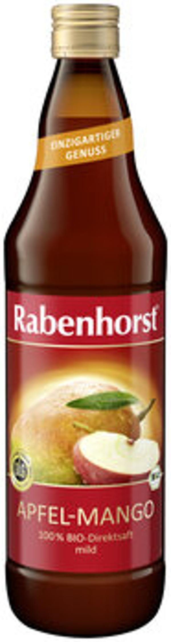 Produktfoto zu Rabenhorst Apfel-Mango Bio [0,75l]