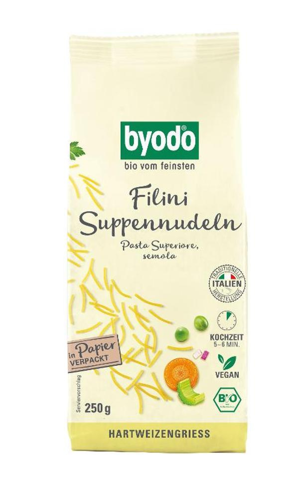 Produktfoto zu Filini Suppennudeln als Fäden [250g]