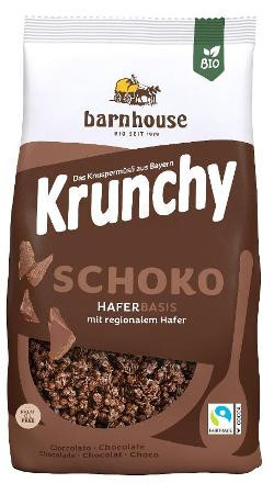 Produktfoto zu Krunchy Schoko Hafervollkornflocken [375g]