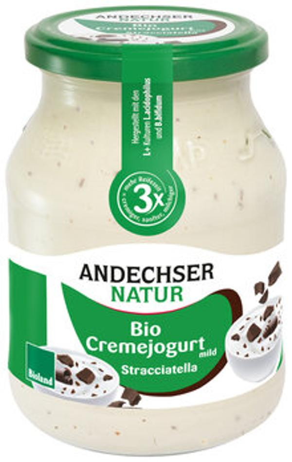 Produktfoto zu Rahmjoghurt Stracciatella [500g]