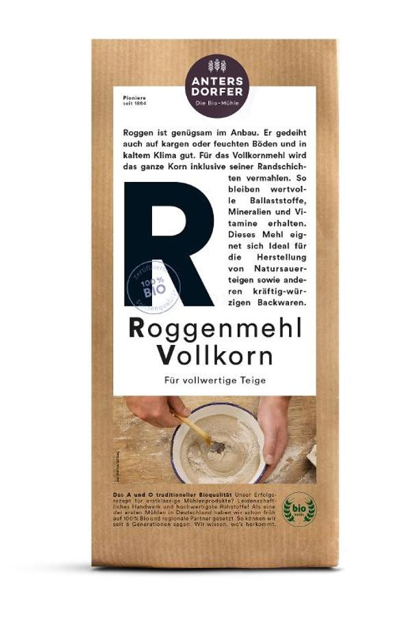 Produktfoto zu Roggenvollkornmehl