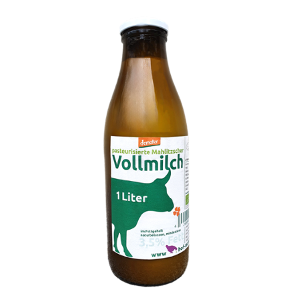 Produktfoto zu Vollmilch, pasteurisiert [1l]