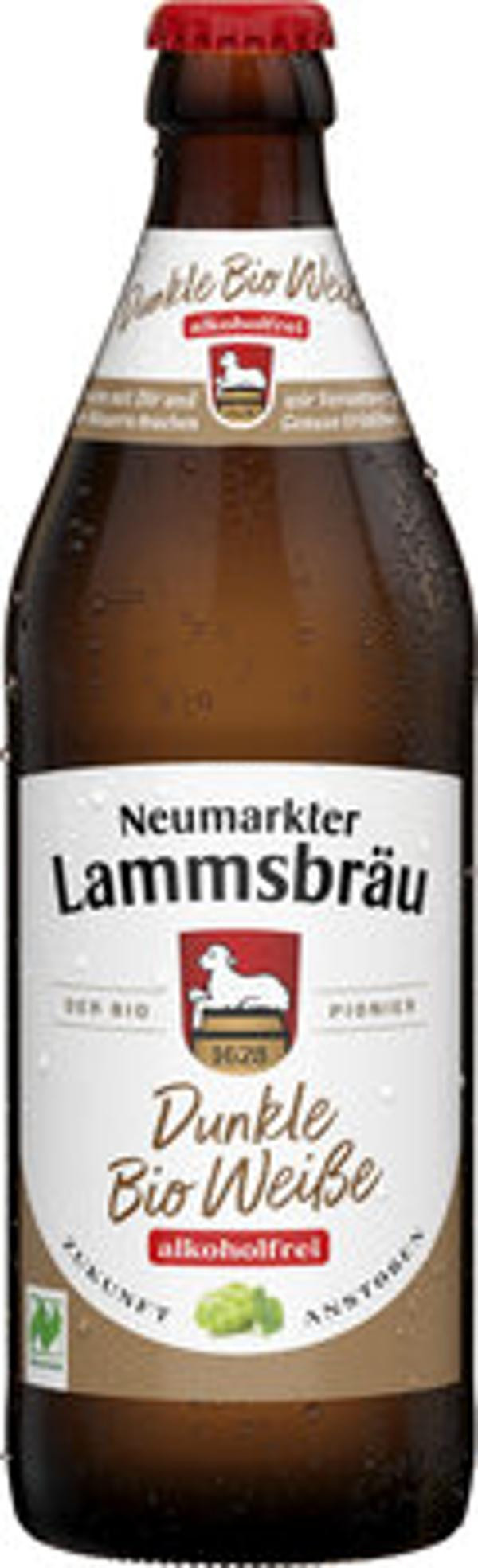 Produktfoto zu Lammsbräu Dunkle Weisse alkoholfrei [0,5l]