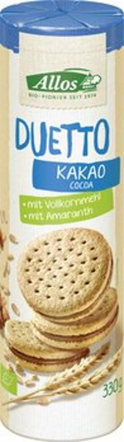 Produktfoto zu Duetto-Doppelkekse Kakaocreme [330g]