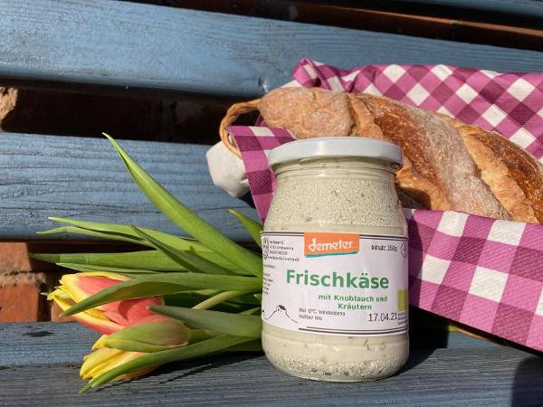 Produktfoto zu Frischkäse Knoblauch-Kräuter, 45% Fett [250g]